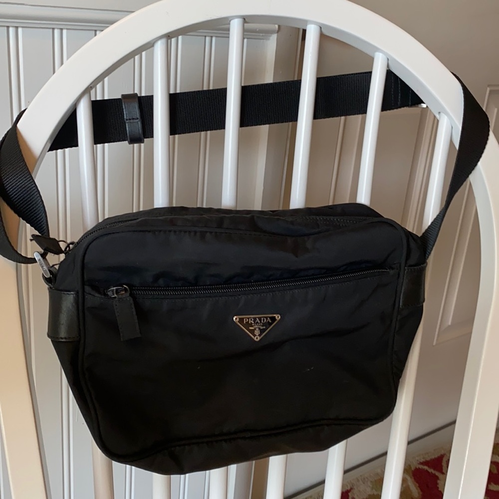 Black, Prada, Nylon, lightweight